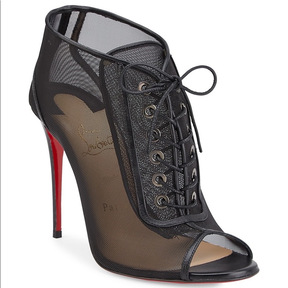 Christian Louboutin Ondessa Mesh Bootie